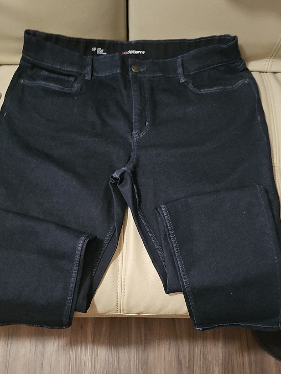 Lee Denim - Lee Woman’s Black Slim Fit Denim Jeans